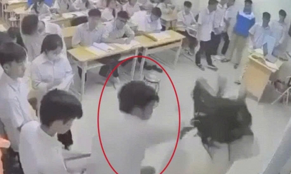 Học sinh có hành vi bạo lực với cô giáo, sở Giáo dục và Đào tạo Hà Nội nói gì?