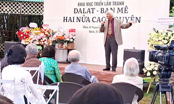 Khai mạc triển lãm tranh “DaLat – Ban Mê, hai nửa cao nguyên” của họa sĩ Nguyễn Bảo Châu