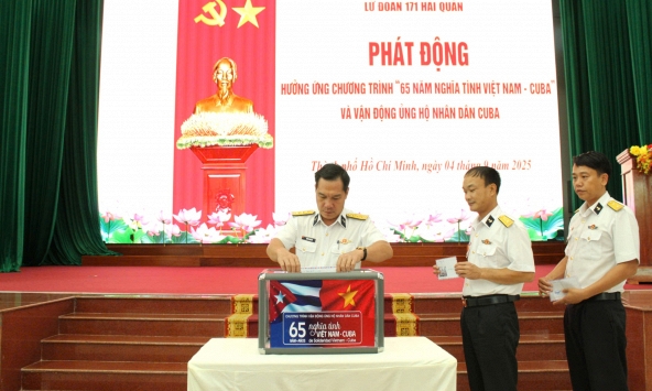 Nghĩa tình Việt Nam - Cuba tại Lữ đoàn 171