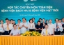 Bệnh viện Bạch Mai hợp tác toàn diện với Bệnh viện Mặt Trời trong đào tạo và chuyển giao kỹ thuật chuyên môn